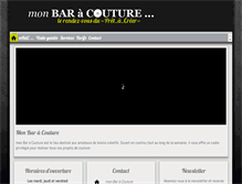 Tablet Screenshot of monbaracouture.com